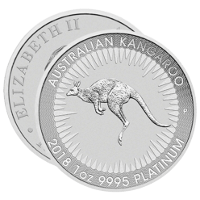 1oz Platinum Kangaroo